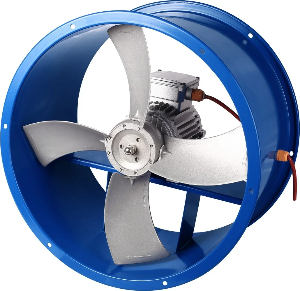 Drying Kiln Special Axial Fan With Aluminum Alloy Blades and Outer Frame