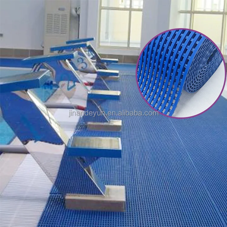 10mm Thickness Swimming Pool Floor Mat Outdoor Non Slip Mat Hollow
