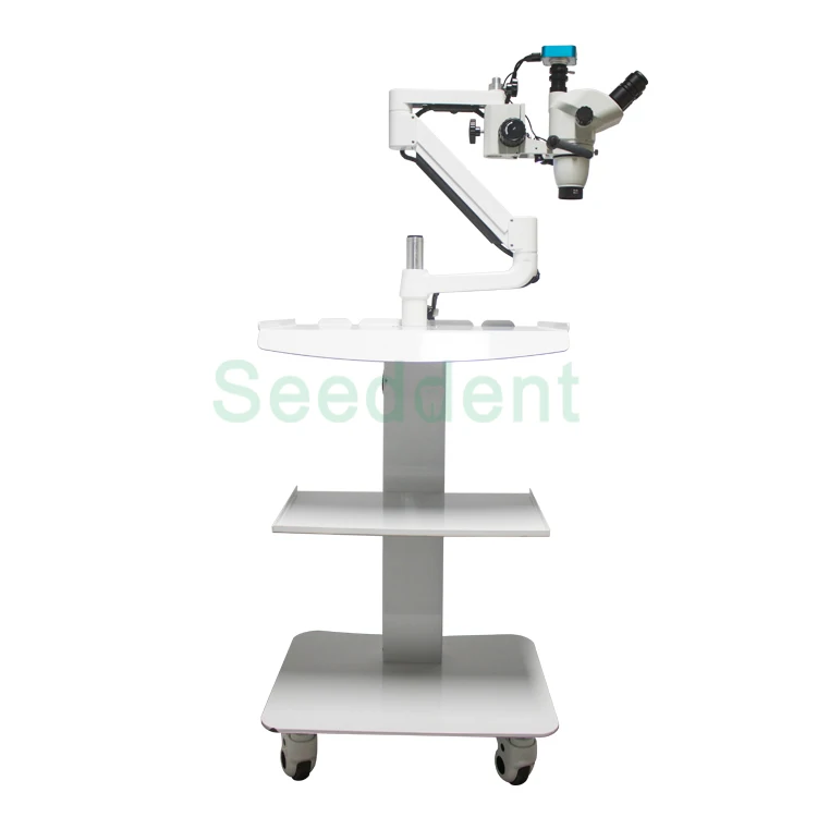 Portable Dental Surgical Microscope / Dental Microscope With Built Out