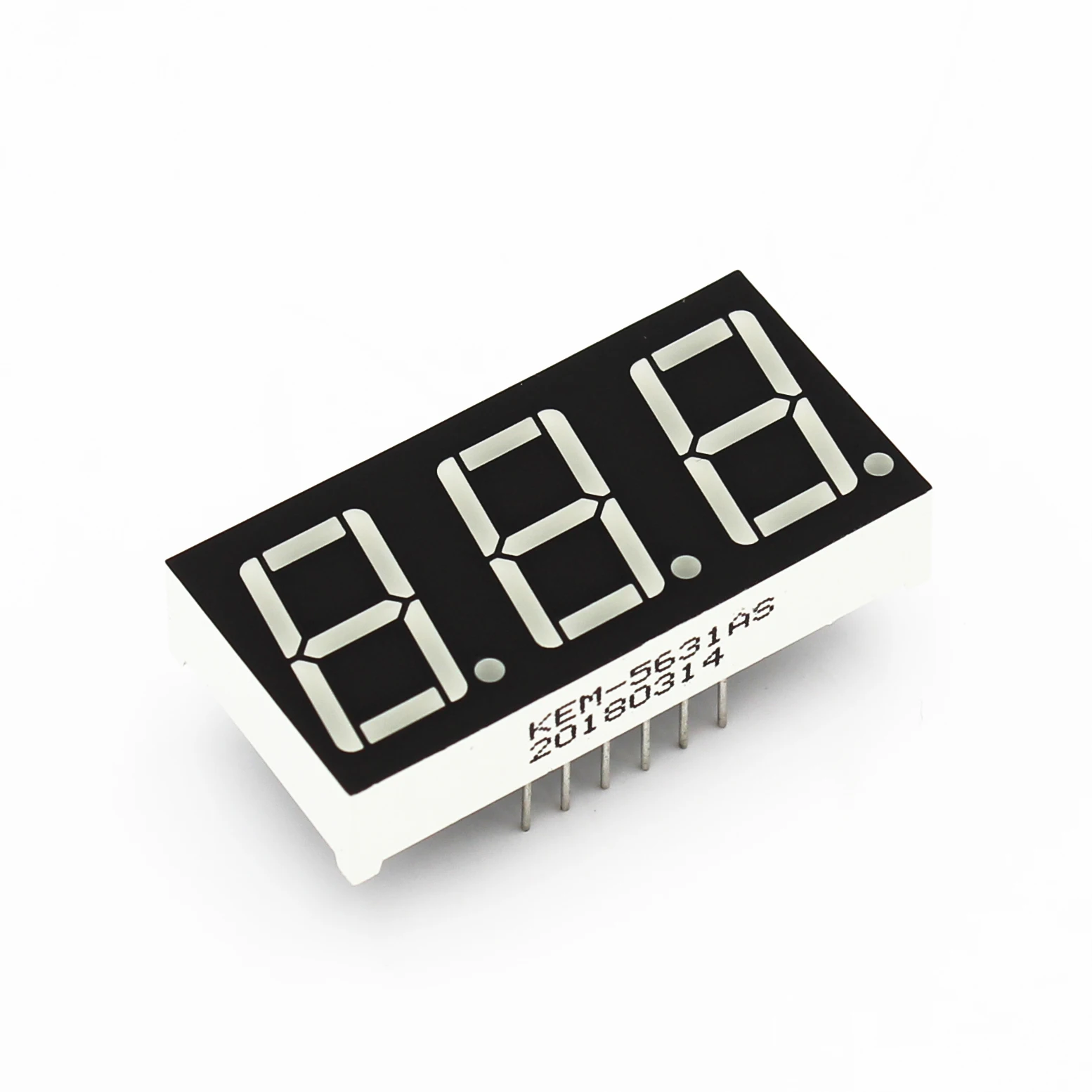 Ambient temperature indicator - CDN 100/3 T RG L20 230AC 1WIRE - ELEN,  s.r.o. - 7-segment / with LED display / panel-mount