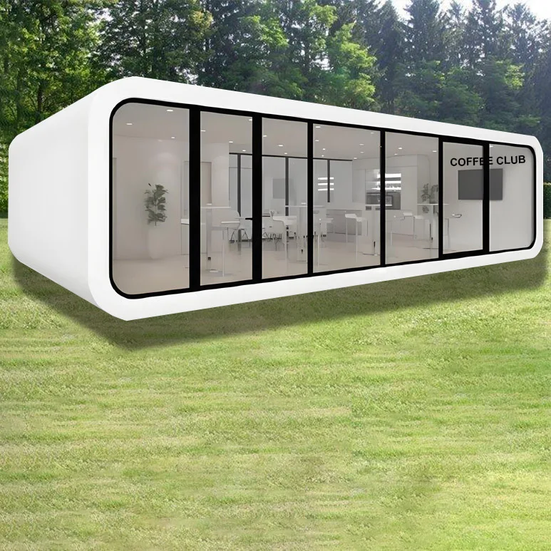 Steel Structure Space Capsule Container Apartment Prefab Modular Mini ...