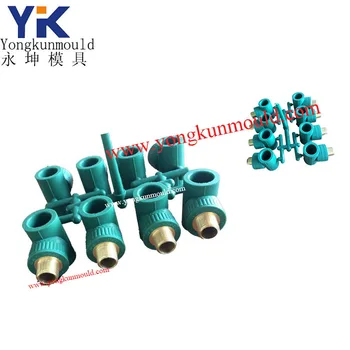 Injection ppr male threading tee pipe fitting mould manufacturer