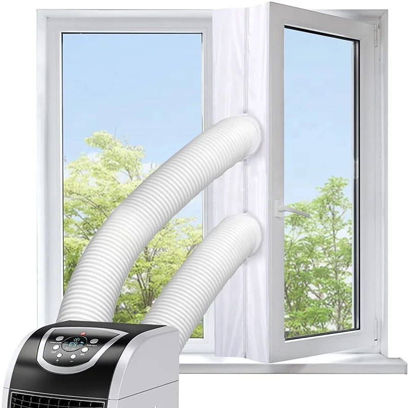 Guarnizione Per Finestra Per Aria Condizionata Portatile - Universale, Fino A 300 Cm, Con Cerniera - Foto 2