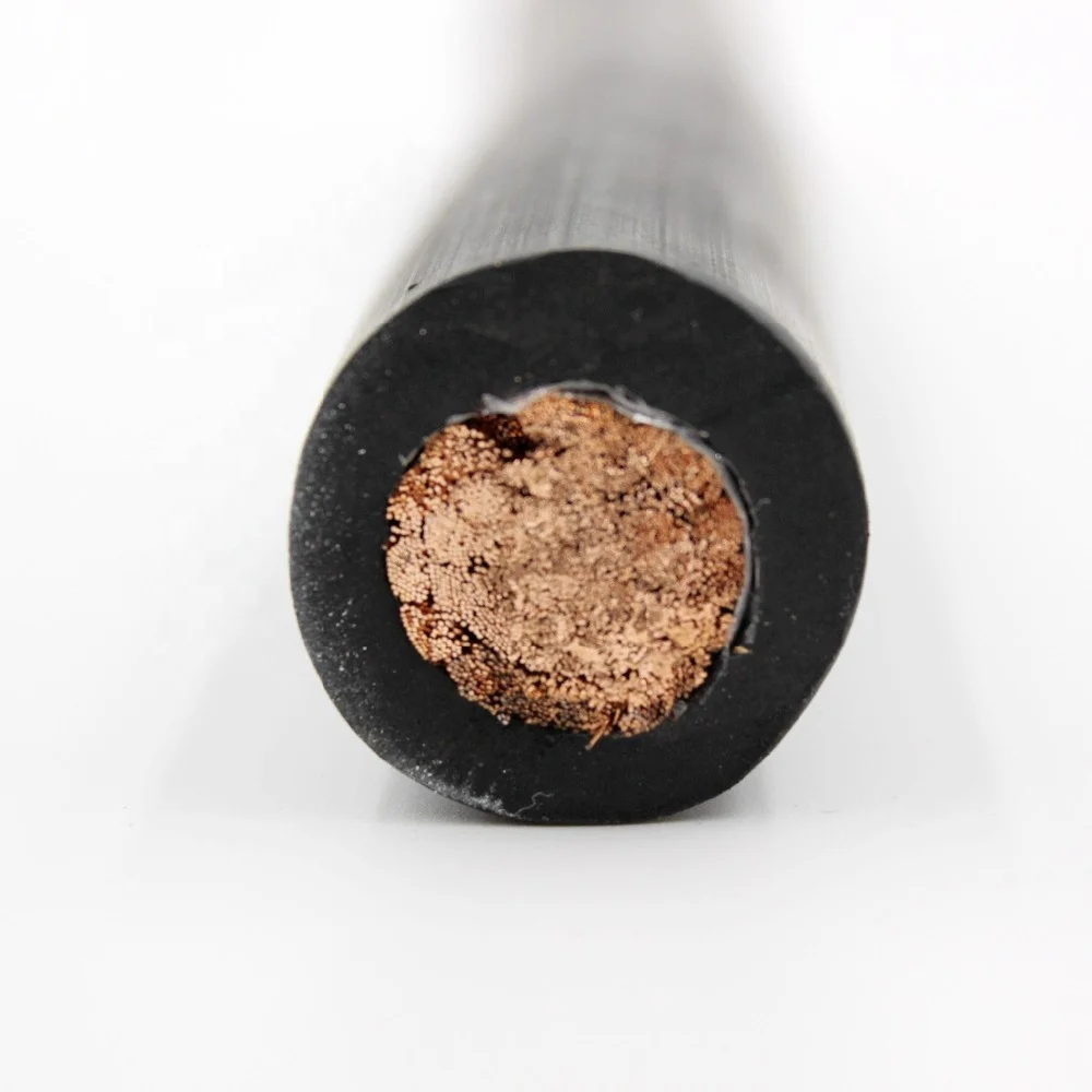 Single Insulated 16 25 35 50 70 95 120 Sq mm Copper Welding Cable