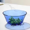 Tazón plano Guss 178 de alto contenido de boro de 750 ml - Azul