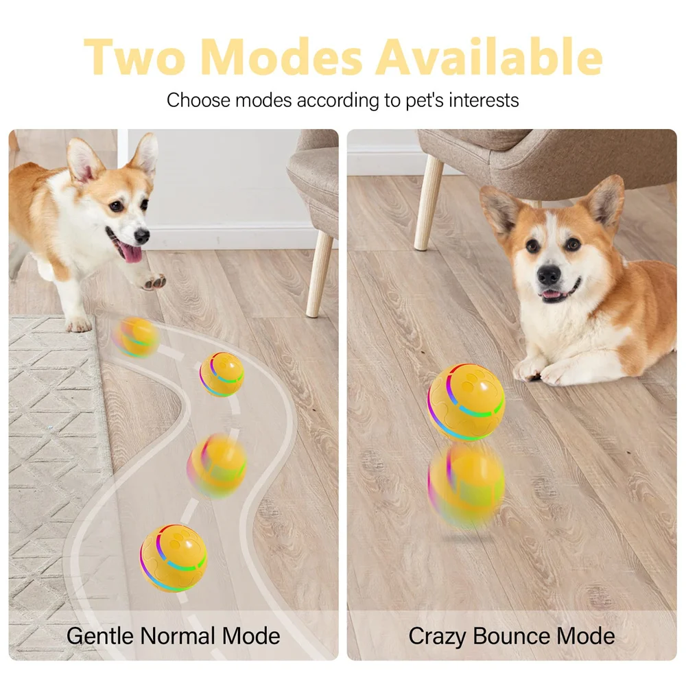 Remote Control Pet Cats Dogs Glow Yo Yo Pet Accessories Pet Toy Ball