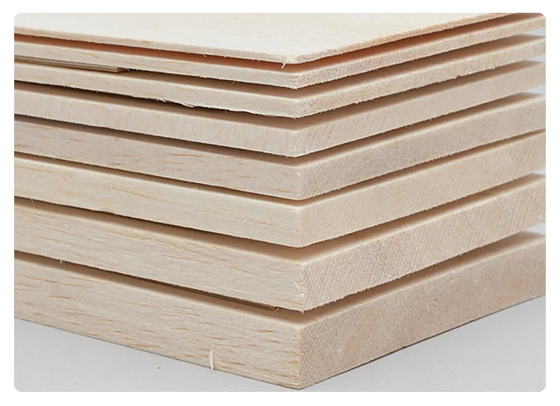 Soft & Light Sheets Balsa Wood Blocks for Model Airplanes