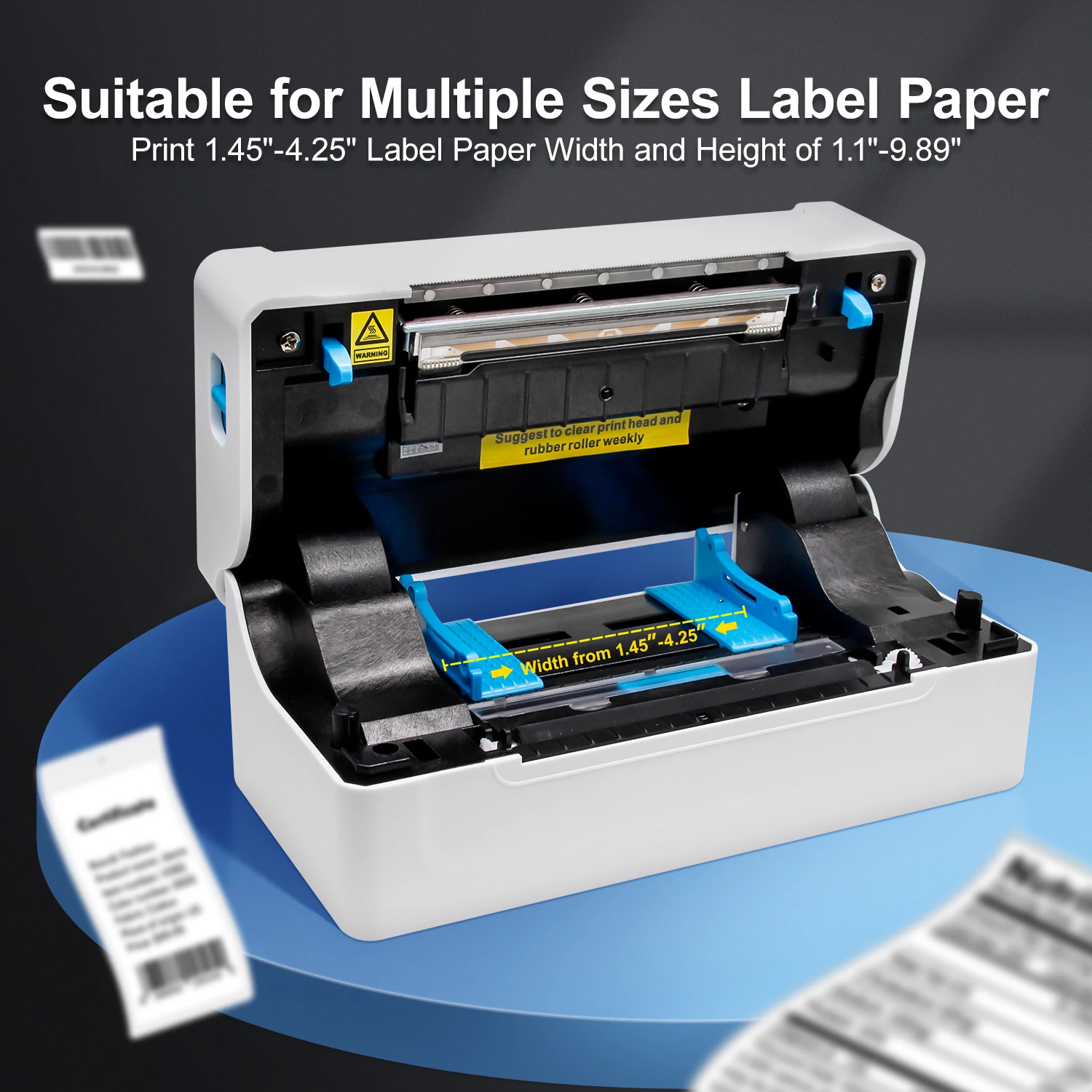 Amazon Fba Label Printer Mhtl1081 Thermal Printer 4x6 Shipping Label