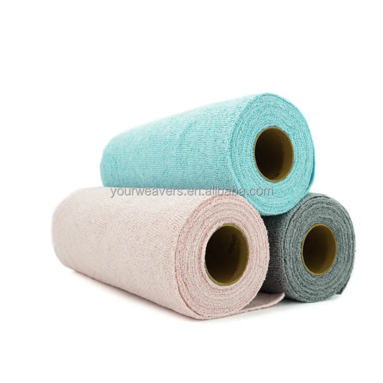 25x25cm Microfiber Towel Roll 200gsm Wholesale Custom Logo Pink Micro ...