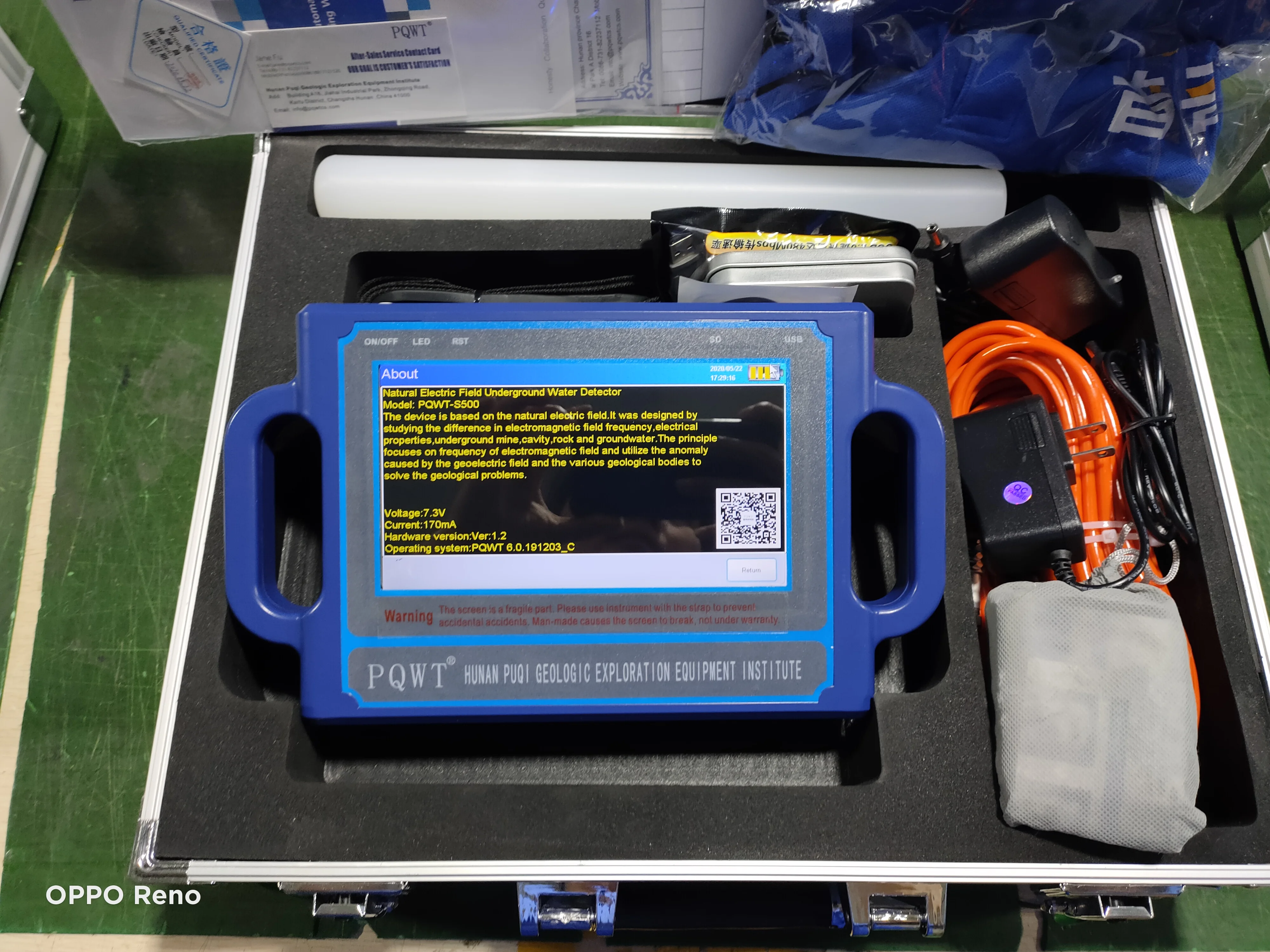 Geophysical Detection Equipment Find Water Detector Underground Water Scanner Pqwt S500 Series Detector Underground Water