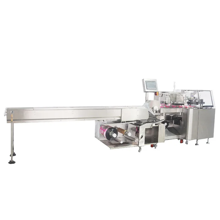 Kulfi and Garri Pillow Packing Machine Horizontal Food Packaging Machinery for Bags and Pouches with Labeling Filling Function