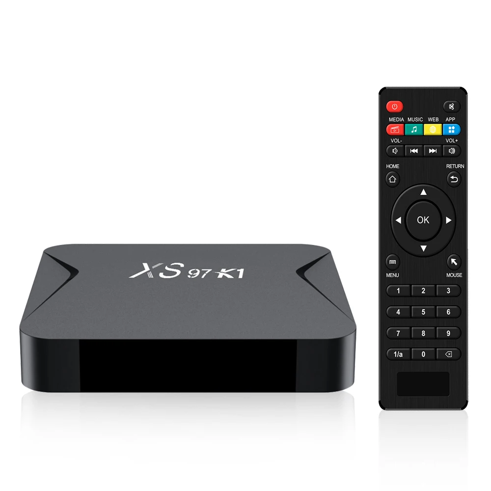 XS97 K1 TV Box - 4K Android 10 with Dual Wifi & 16GB ROM