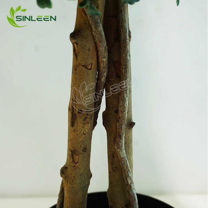 Home Decoration Realistic Simulated Large Faux Pot Indoor Plastic Tall Uv Resistant Artificial Plant Bonsai Floor Outdoor Tree