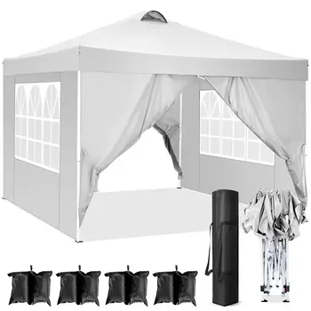 Factory Folding Canopy Tent Gazebo Tent Frame Outdoor Folding Portable Trade Show Tent Frame