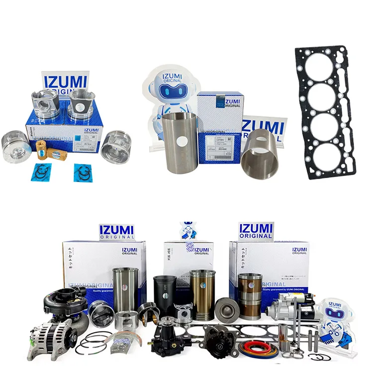 IZUMI ORIGINAL V1305 V1500 V1502 V1505 V1512 V1608 V1702 V1902 V1903 Overhaul Rebuild Kit Diesel Engine Parts For FOR KUBOTA