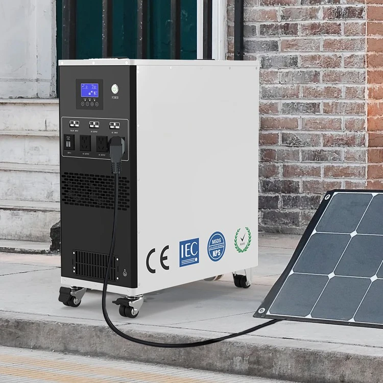 6000Wh Solar Energy Battery Storage System Lithium LiFePo4 3000W ...