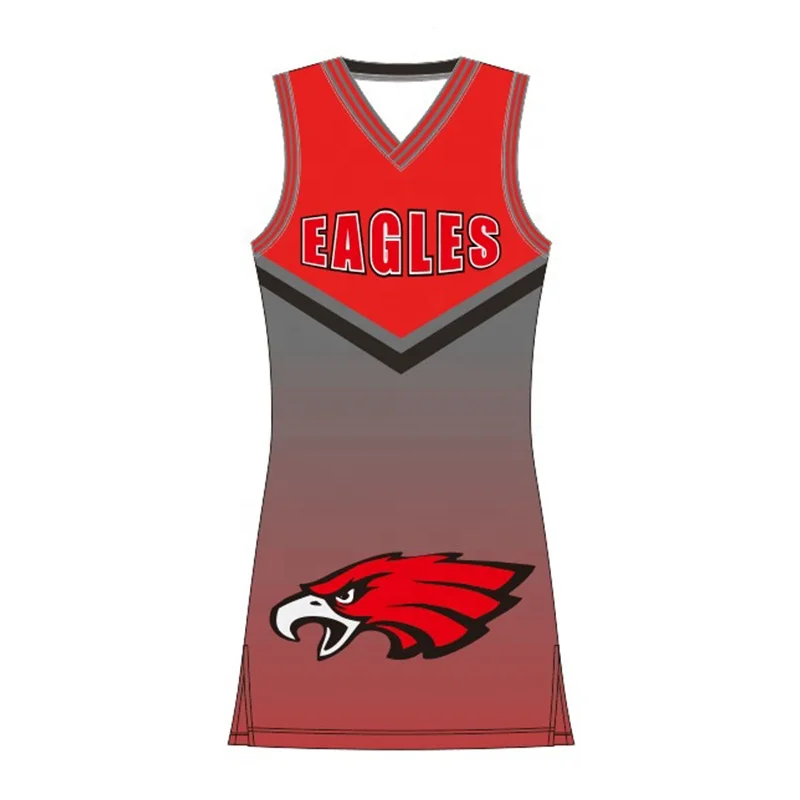 Custom Sublimation Design Your Own Cheerleading Uniform Sweet and Sexy Girls School Uniform Cheerleaders Dress