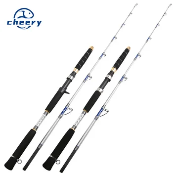 Wholesale Weihai Super Hard Offshore Spinning Casting Boat Fishing Rod One Half Sea Bass Tuna Fishing Gear – Hard Lure – view 2