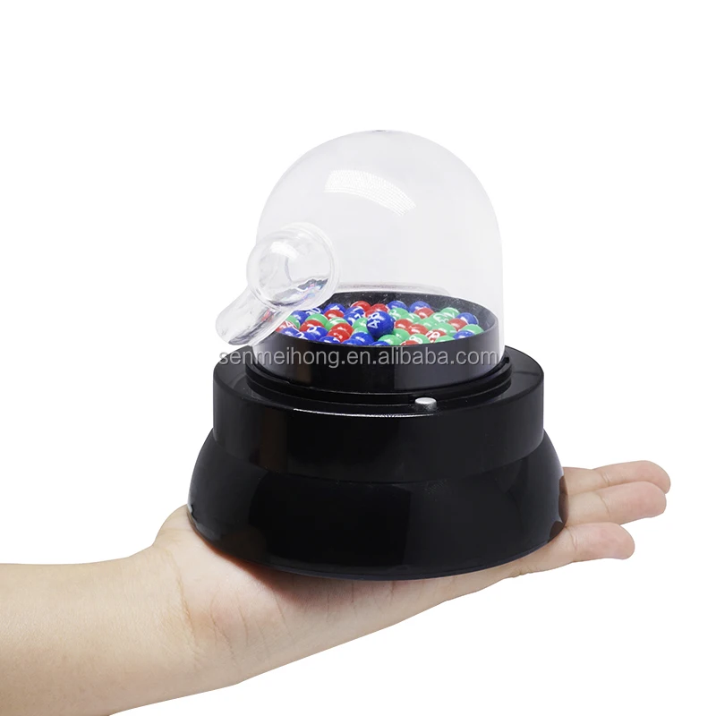 Lottery Machine With Color Balls Number 1-49 Machine Lucky Dip Lucky Draw