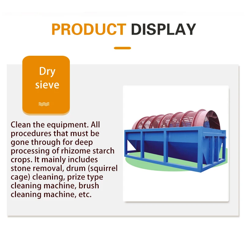 TCA Automatic Cassava Flour Processing Machine Potato Flakes Powder Making Production Machine