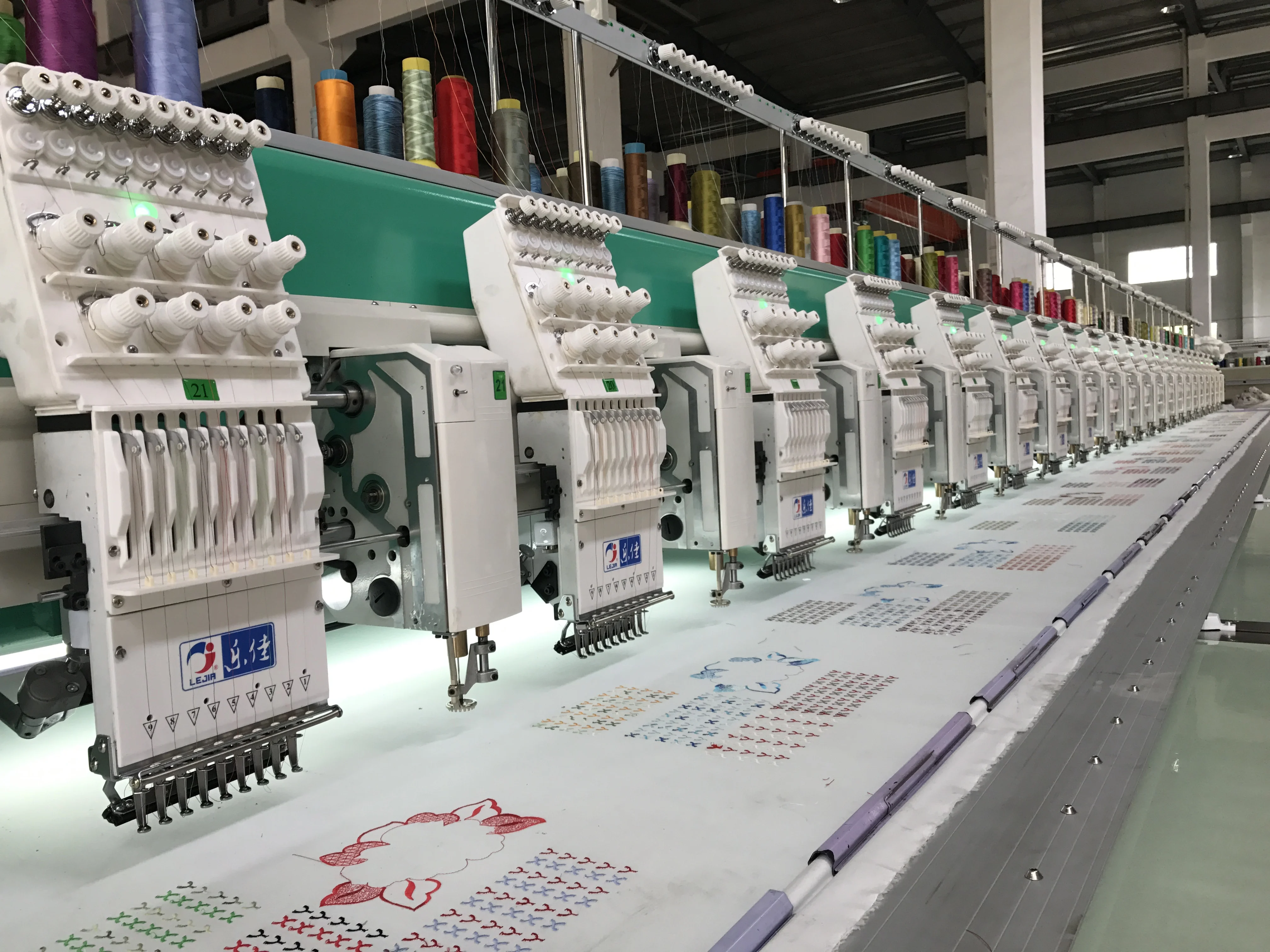 20 Heads Chenille/aari Computerized Embroidery Machine