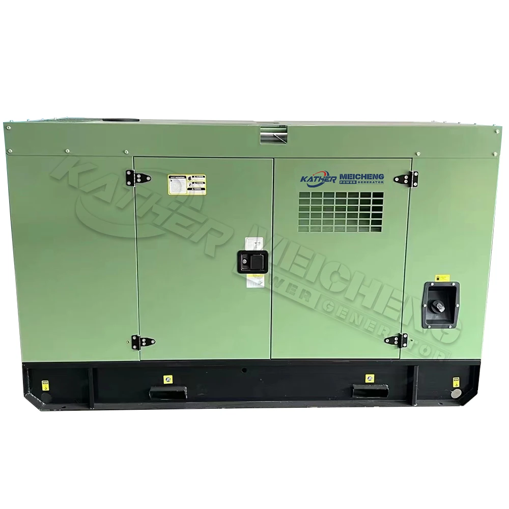 Kizungu cha Umeme cha Msimbo wa Diiseli wenye Silinda Nyingi na Turbo 20kw 25kva 30kw 50kva 100kw 200kva 500kw 1000kva 1500kw