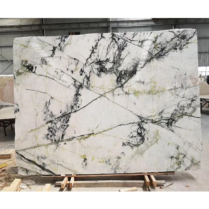 Hot sale Hight quality onyx marble slabs With dark green veins Onyx