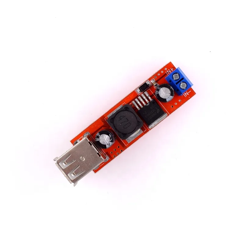 #272 Dual USB вход 6V 40 до 5В, пошаговый модуль источника питания с DC-DC автомобильным зарядным устройством понижающий преобразователь 3A dc понижающий модуль