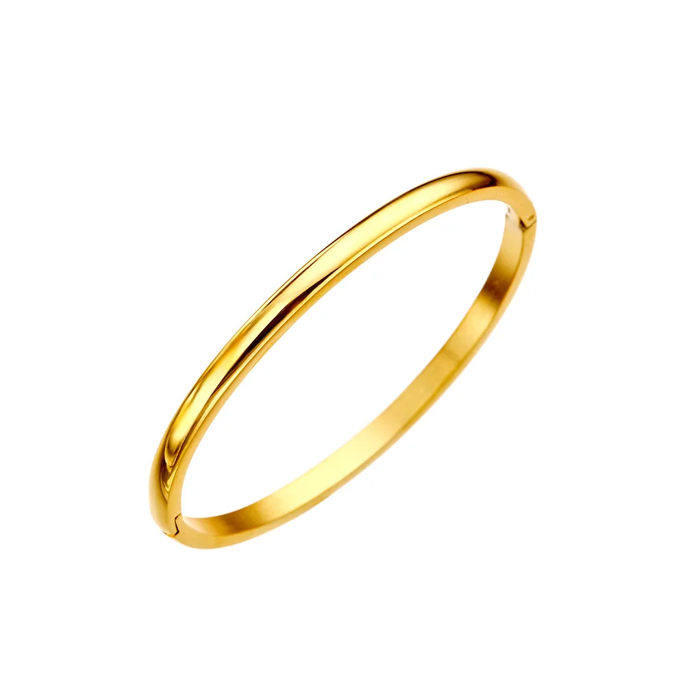アクセサリー K10YG Twist Bangle 50-55mm Twist Bangle Bracelet Sterling Silver 7.5