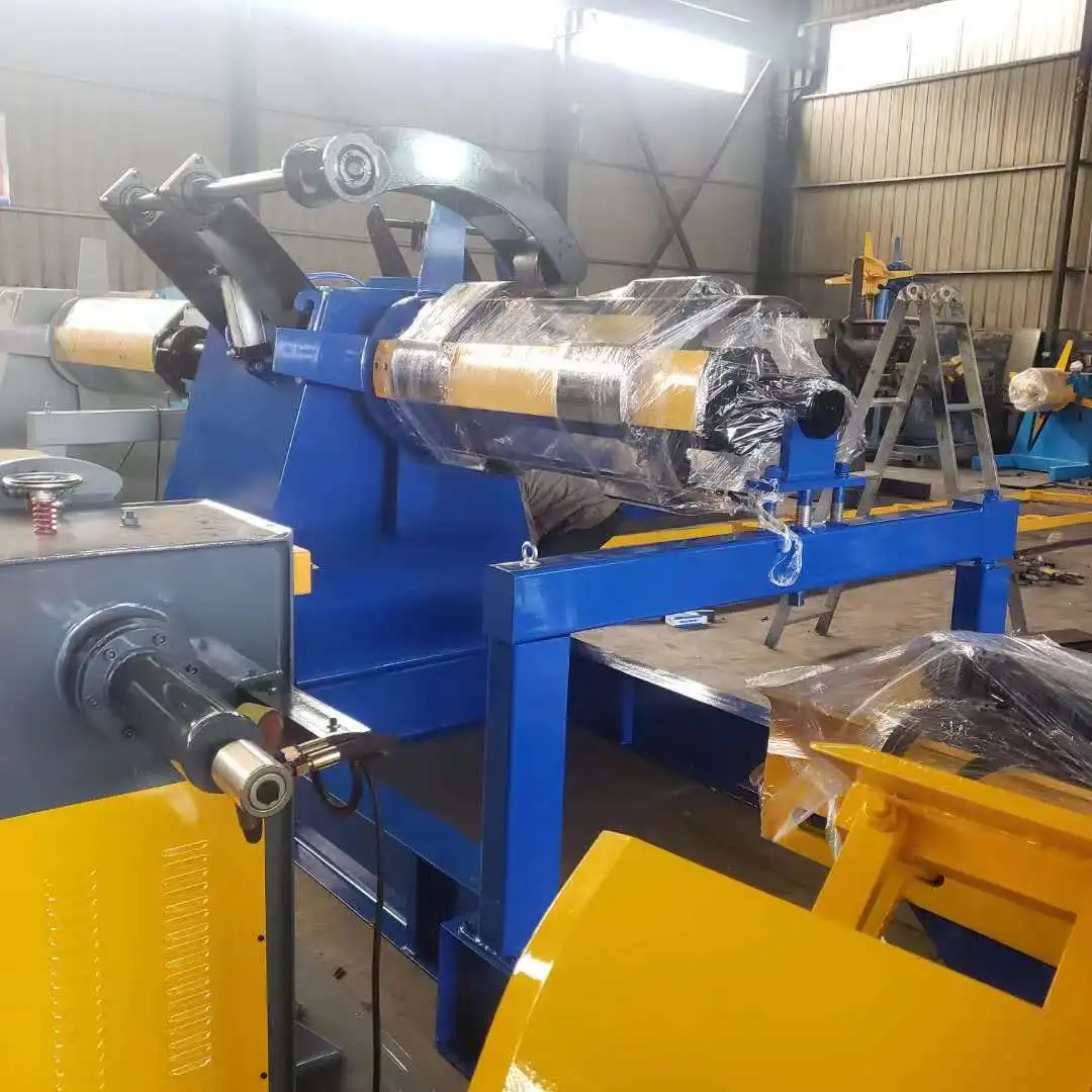 10 Tons Manual Recoiler Uncoiler Decoiler Machine - Easy to Operate