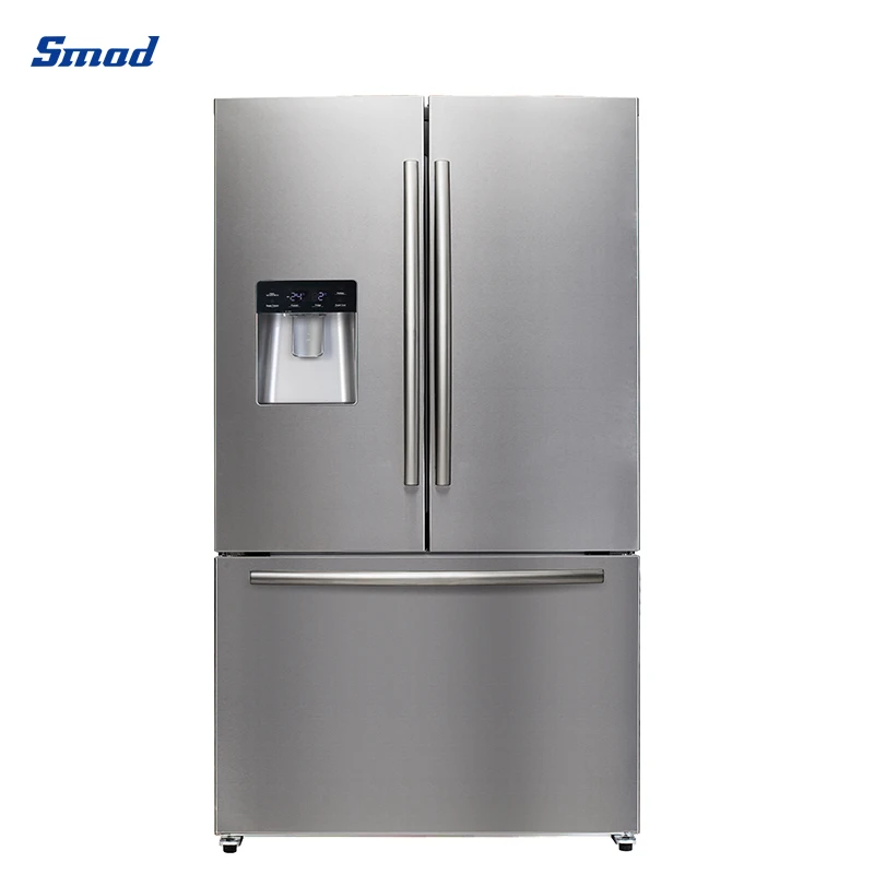 Smad&oem 536l No Frost Stainless Steel French Door Refrigerator With Water Dispenser Buy