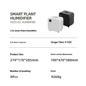 Intelligent Cross-Border APP Controlled Heavy Fog Ultrasonic Humidifier Large Capacity Silent Air with Humidistat for Home Use