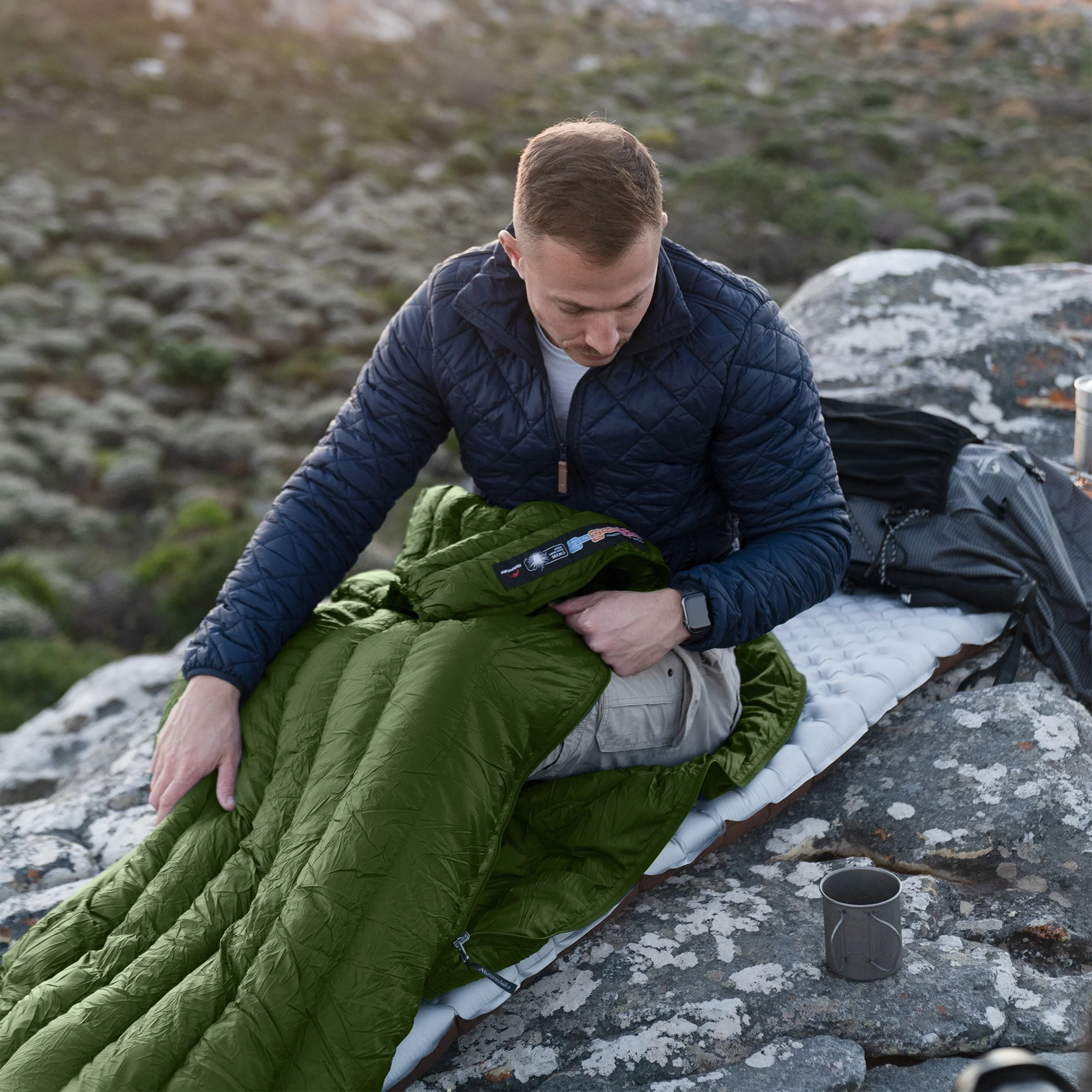 NatureHike piumino d'anatra sacco a pelo leggero per escursioni all'aperto sacco a pelo ultraleggero in piuma