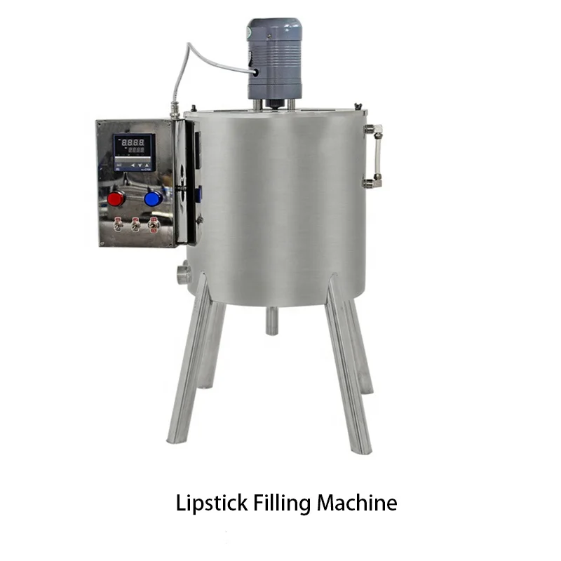 304 # нержавеющей стали 38 кг коническая машина завалки губной помады/просты в эксплуатации 1.5KW и 220V косметический автомат для