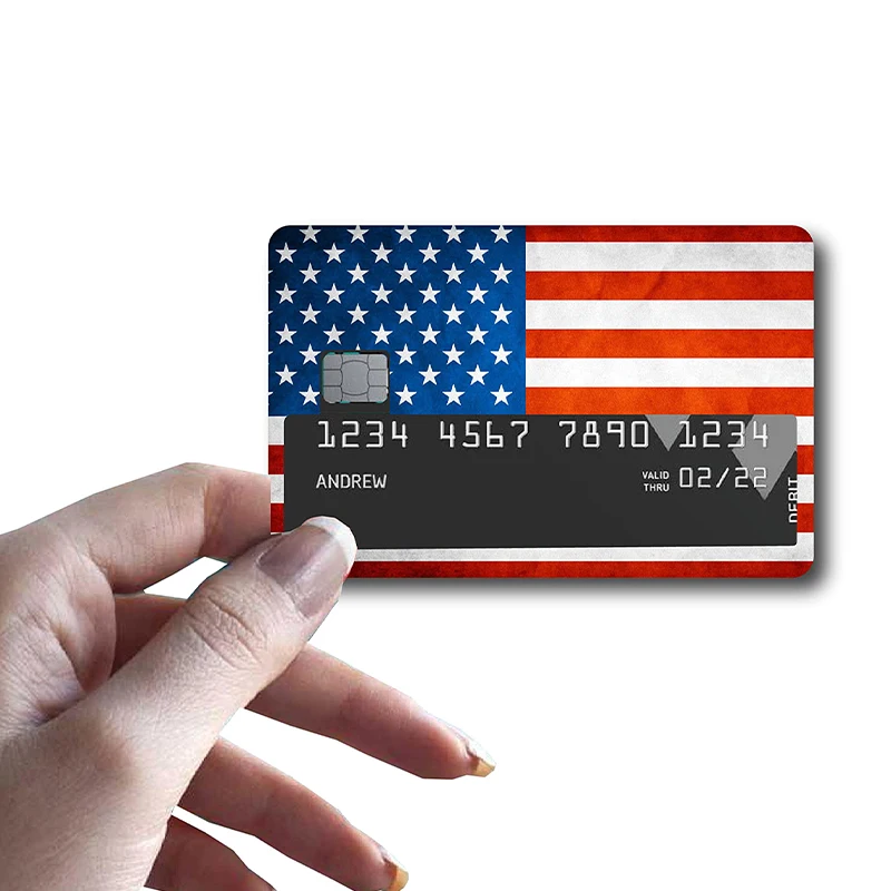 Bank Credit Card Sticker