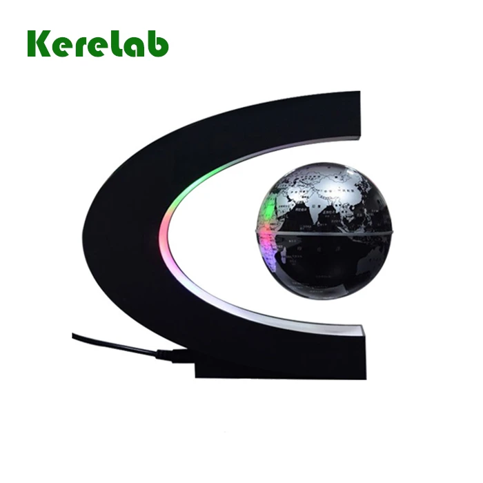 Magnetic Floating Large World Globe for Sale O Shape 4inch EU