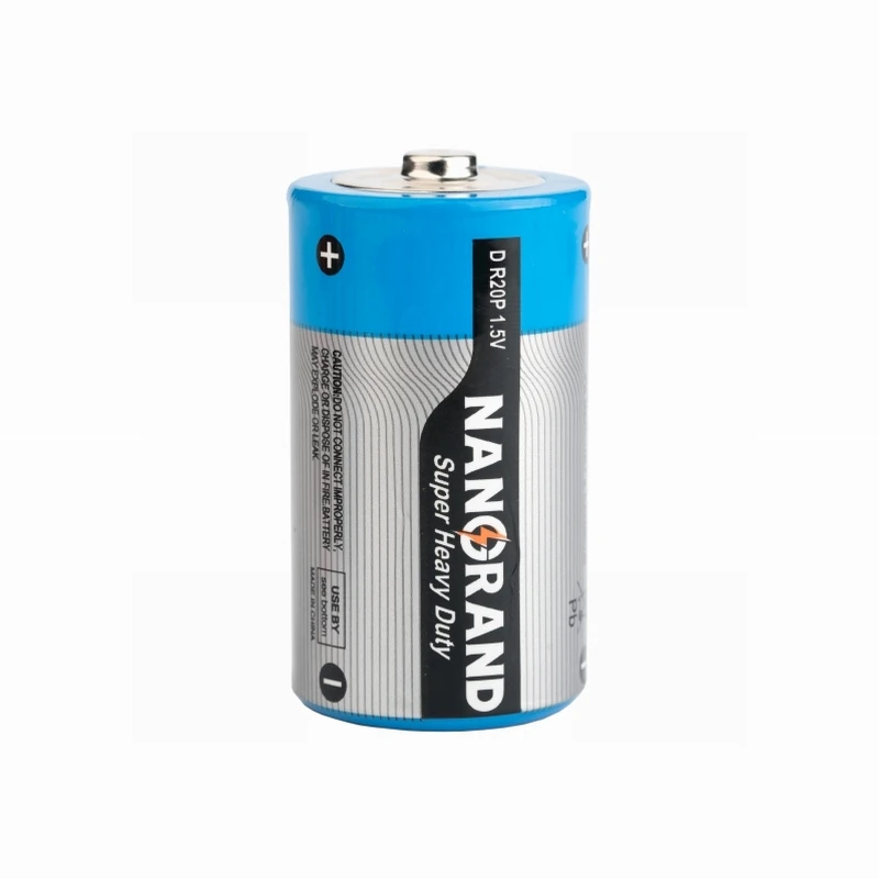 1.5v Extra Heavy Duty Battery R20p D Size Carbon Zinc Type Stove Use