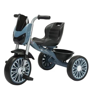 Pedal Power Kids Tricycle Plastic Ride-on Car Toy for 2 to 4 Year Olds Encouraging Independent Driving Skills