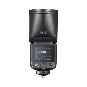 Godox V1 Mid Round Head Camera Flash 2.4G TTL HSS 1/8000s Rechargeable Speedlite for Canon Nikon Sony Fuji Olympus Panasonic