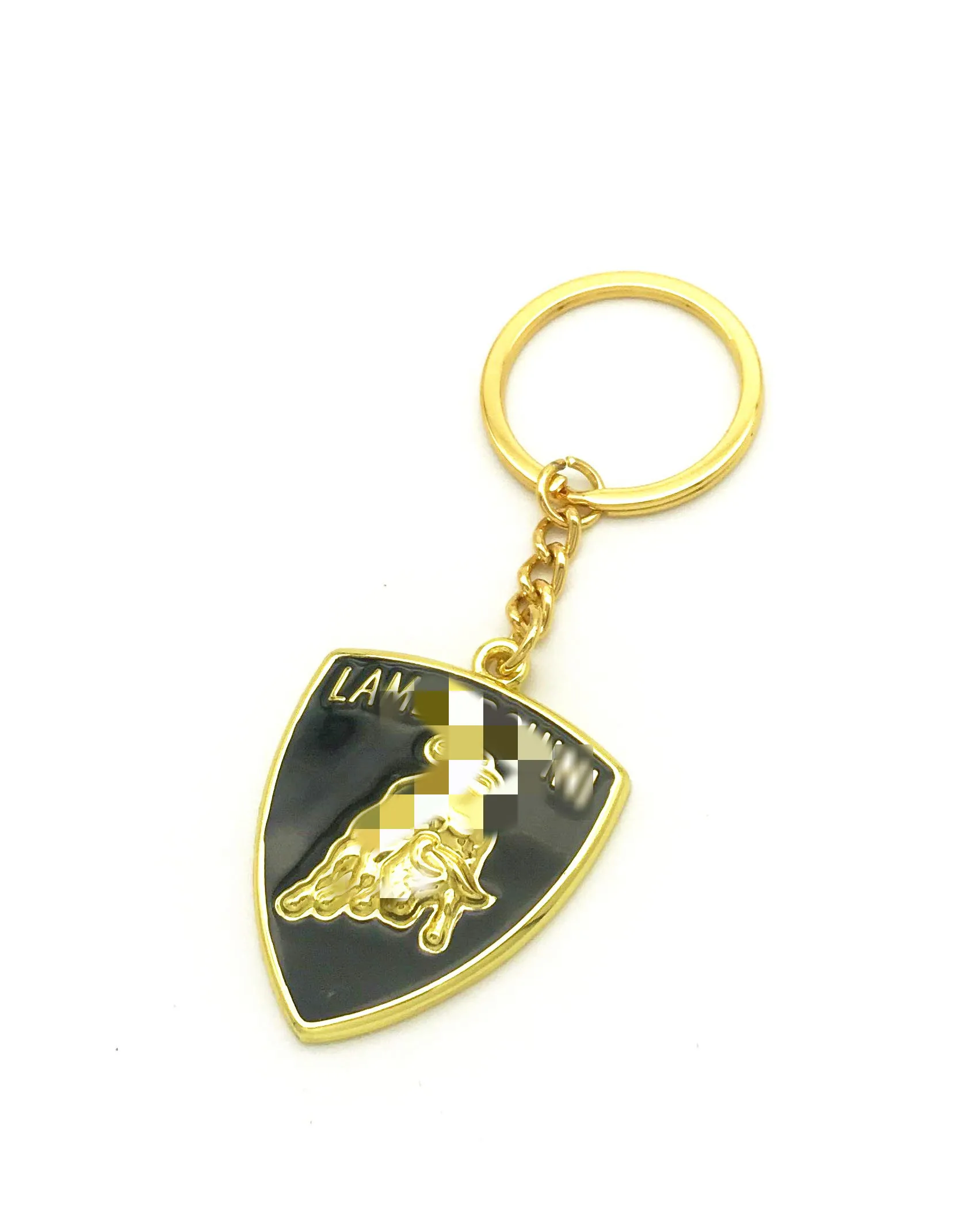 Automotive Luxury Car Logo 3d Relief Metal Emblem Key Chain Key Ring