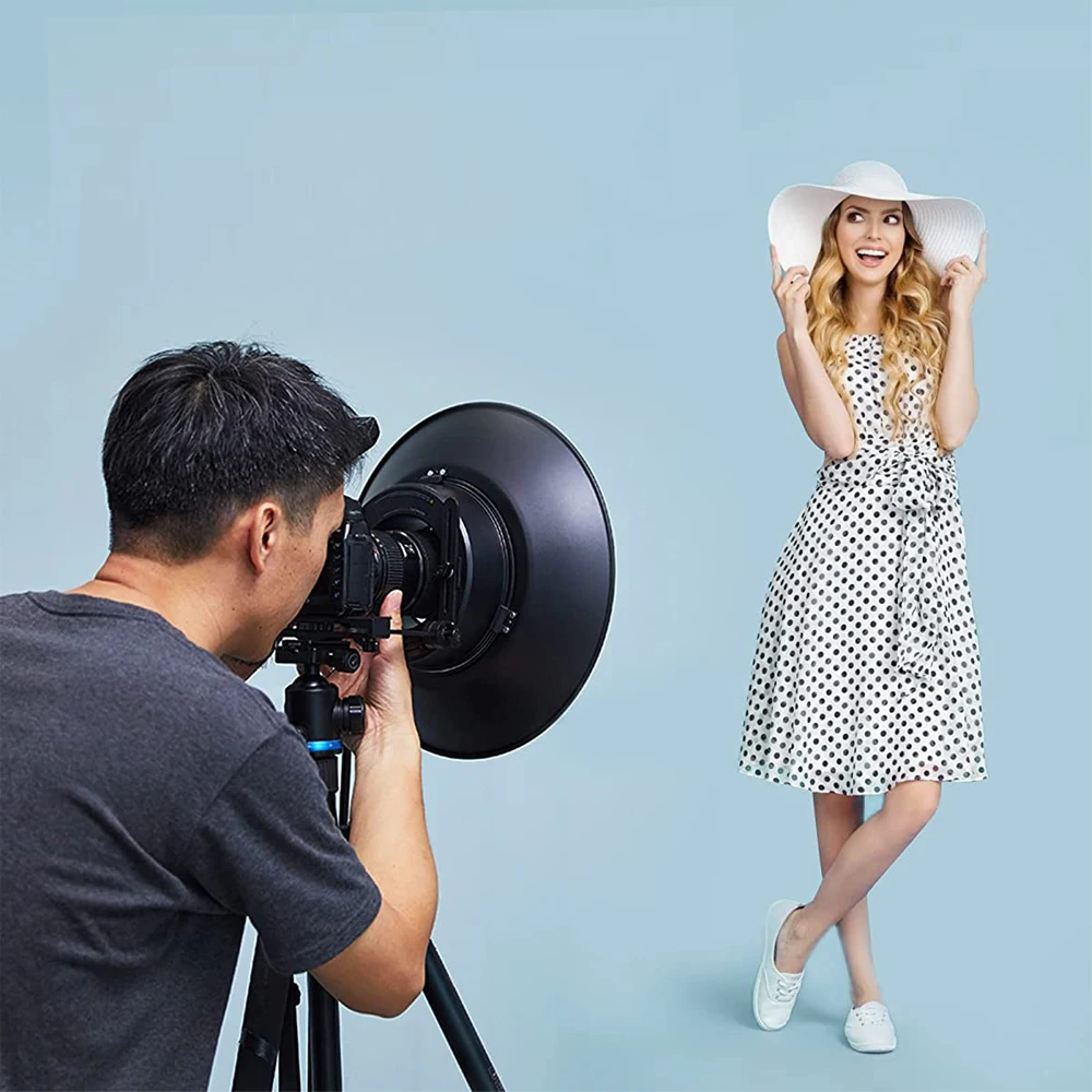 Godox Rft-25s Reflector Voor R200 Ring Flash En Cabezal Reflector Plateado Rft-25s Godox Con Interior De Ani | Cuotas R200 Ring Flash Accessoire