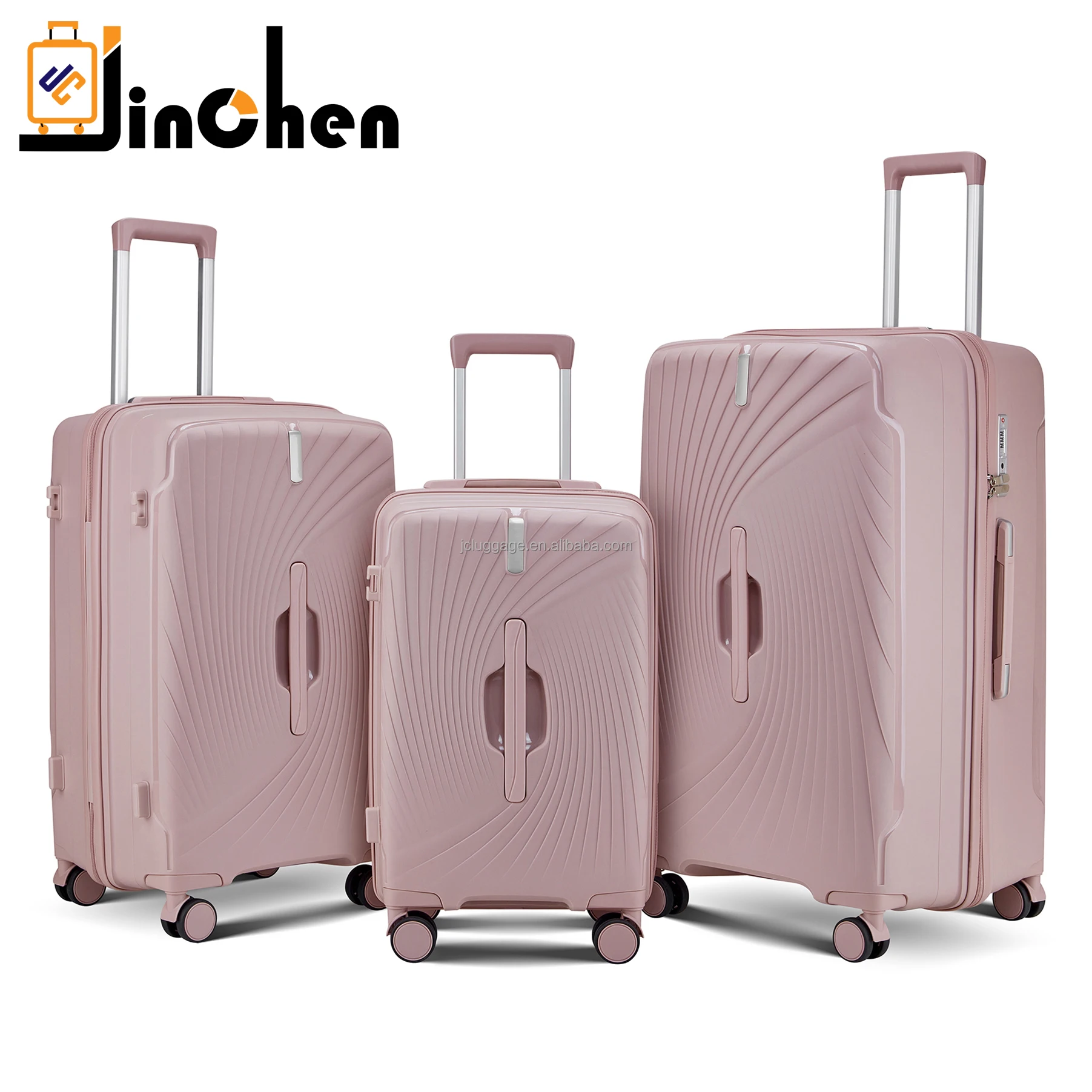 Super Hot Sale Large Capacity PP Luggage High Quality PP Trolley Luggage  Bag Hard Shell Suitcase Newest Valise PP Luggage Sets
