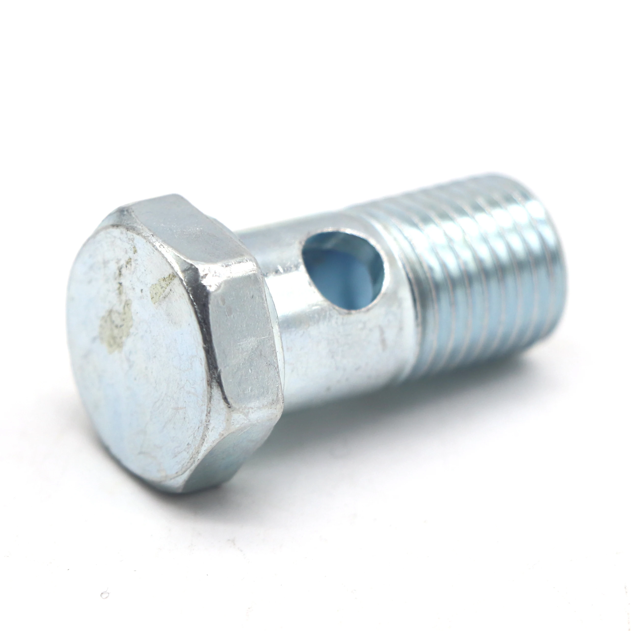 SYD-1164-2 Single/double Hole Blue Zinc Steel Banjo Bolt
