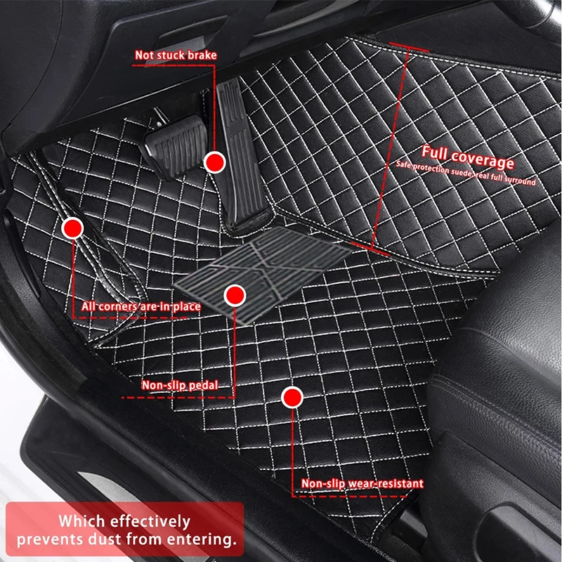 2015 BMW M6 (F12/F13/F06) All-Weather Car Mats - Flexible Rubber