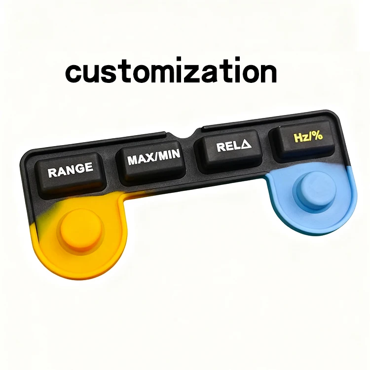 Customized Silicone Keypads for Electronic Devices Tailored Size/Shape/Color Tactile Feedback Remote Controls Wireless Keyboards