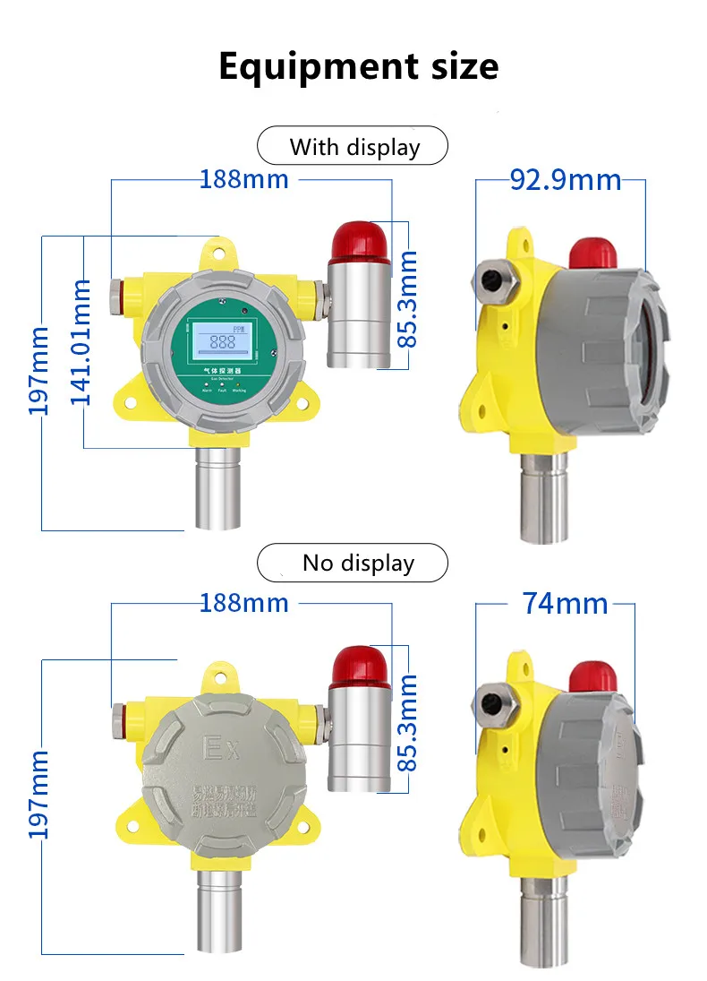 Smart Gas Monitor Sensor Multi