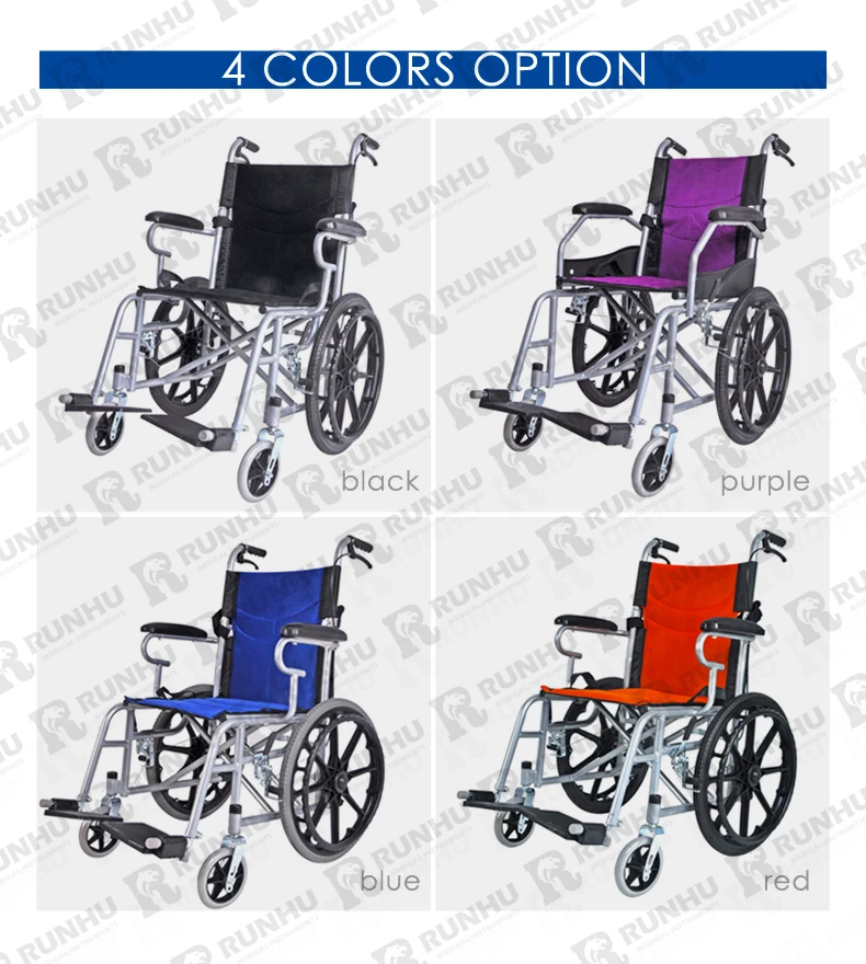 Industry Leader High Quality Folding Hand Small Size Wheelchair Direct