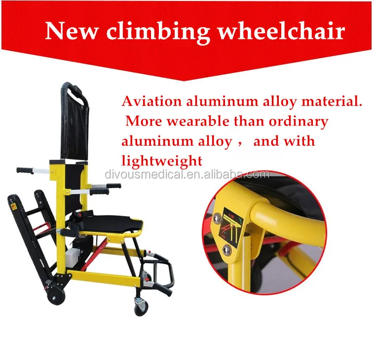 Compact Multi-Function Rehab Crawler Lifting Power Chair ECO Battery Electric Stair Climbing Wheelchair for Elderly Disabled