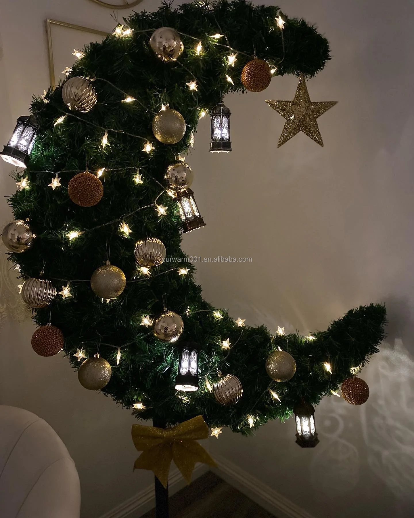 ramadan moon tree diy
