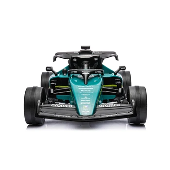 24v Go Kart Powerwheel Ride on Car Licensed Aston Martin Formula F1 Electric Cars Big Toy Cars for Kids With Remote Control